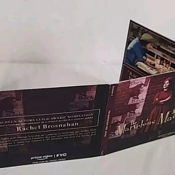 The Marvelous Mrs. Maisel Season Four DVD Three Disc Set - Picture 4 of 6